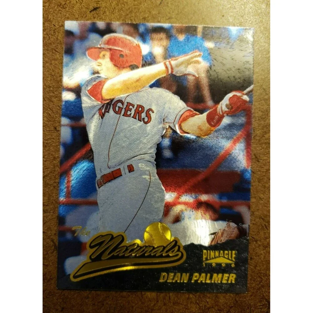 1996 Pinnacle STARBURST DEAN PALMER MLB Trading Card #86 Texas Rangers